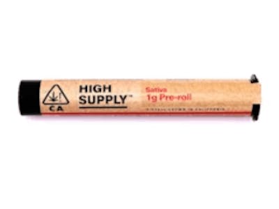 High Supply 1G  Pre Roll THC 30% plus